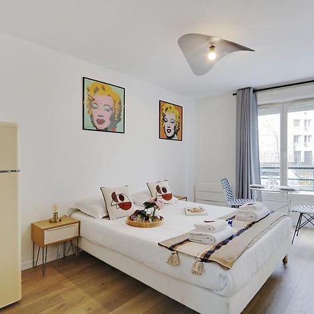 Buttes Chaumont - Sunny 2P Apartment Párizs Kültér fotó