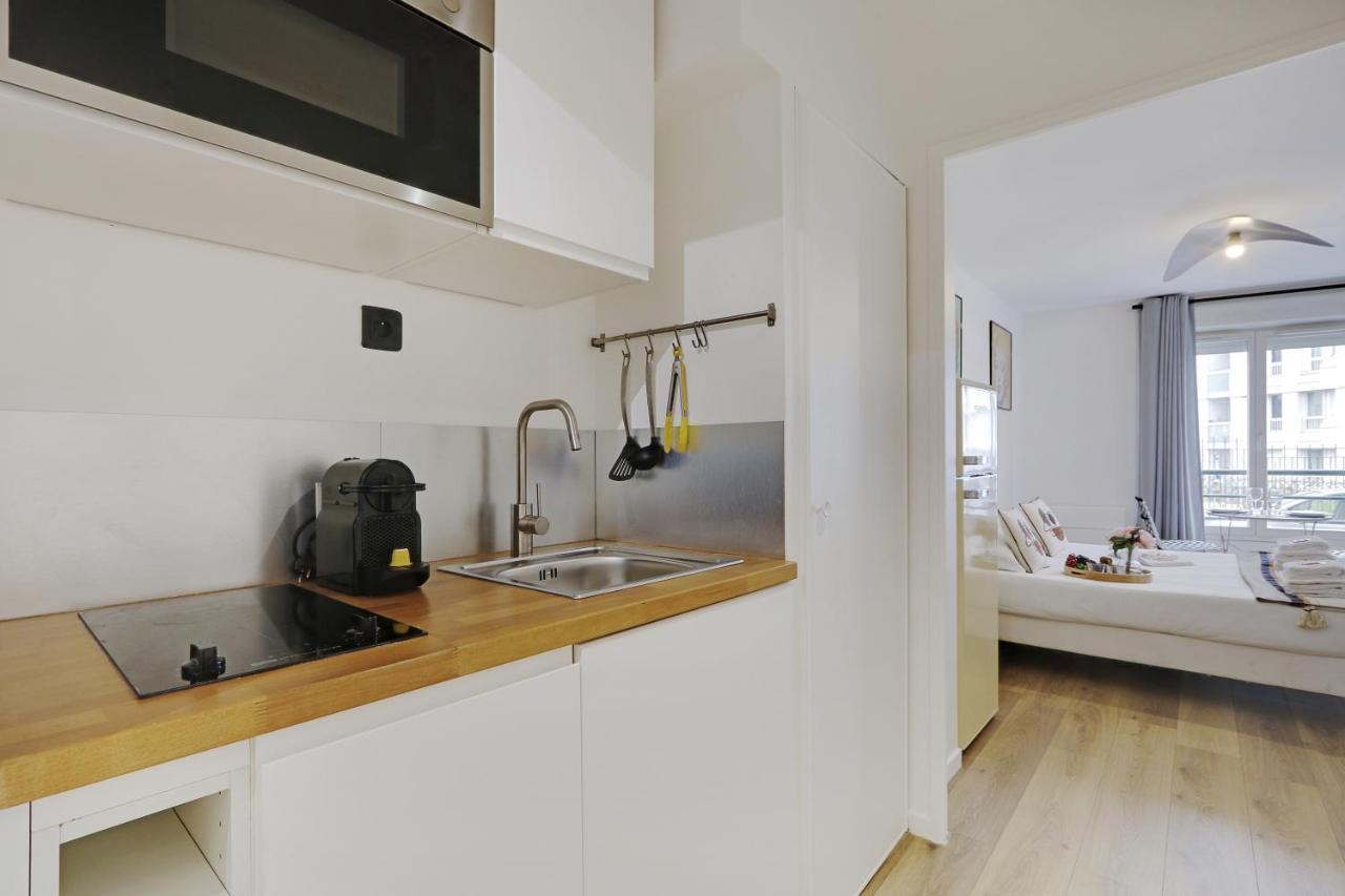 Buttes Chaumont - Sunny 2P Apartment Párizs Kültér fotó